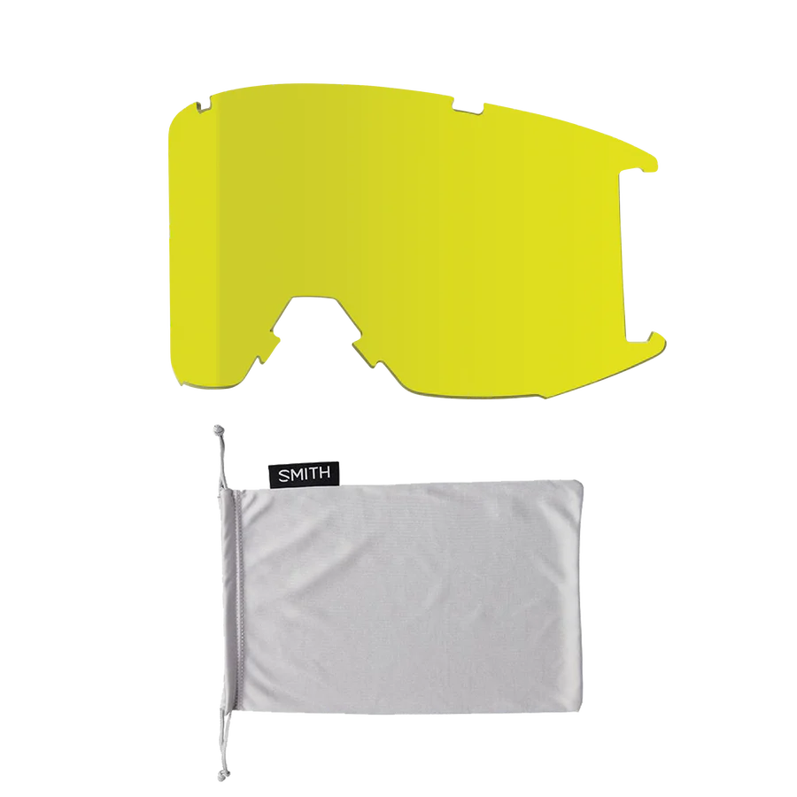 SMITH Squad Black - ChromaPop Everyday Red Mirror + Yellow Snow Goggle - Image 3